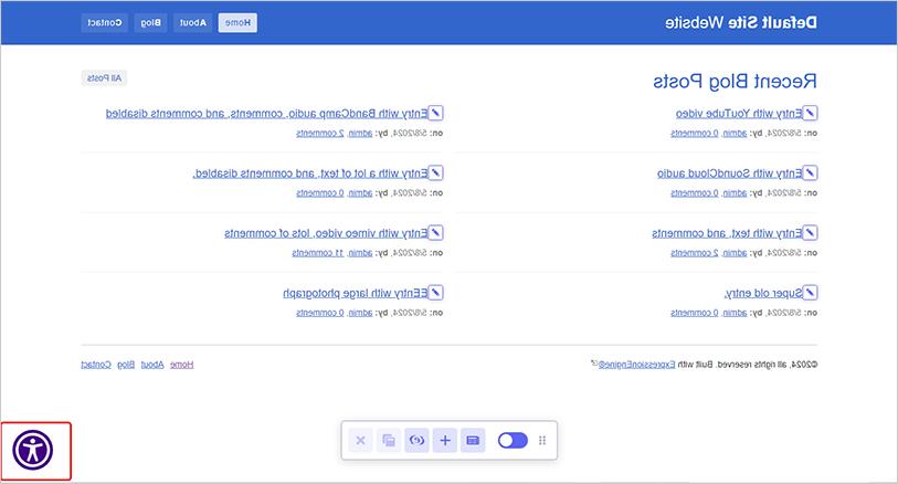 Expressionengine Ada网站的可访问性